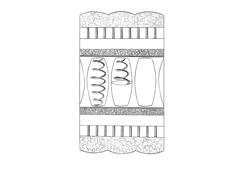 Luiz Matratze Embrace Skizze Luiz Matratze Embrace Skizze