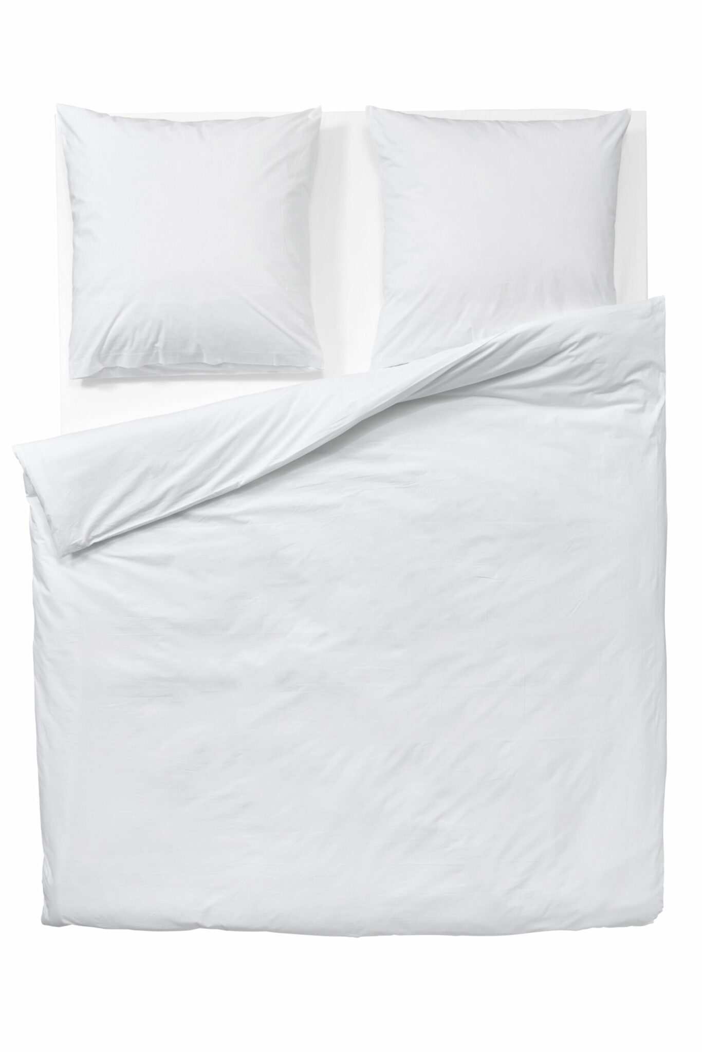 Luiz_Garnitur_ten_00_snow_white Decode b Luiz Bettwäsche TEN aus washed percale in diversen Farben, erhältlich im Daunenspiel Online-Shop