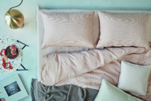 100% Baumwolle Bettwäsche aus stonewashed Perkal von Decode by Luiz