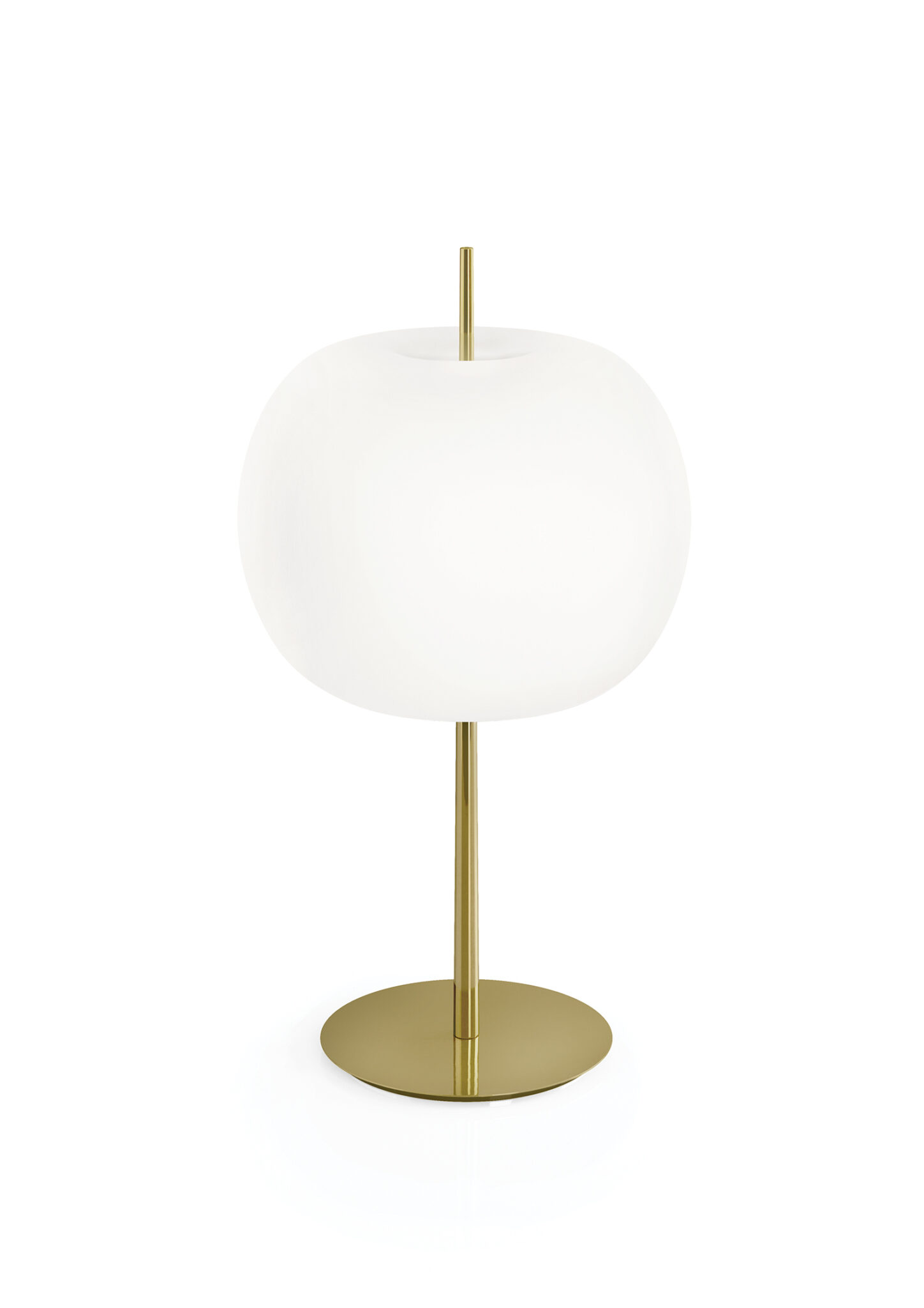 KUSHI XL TABLE brass