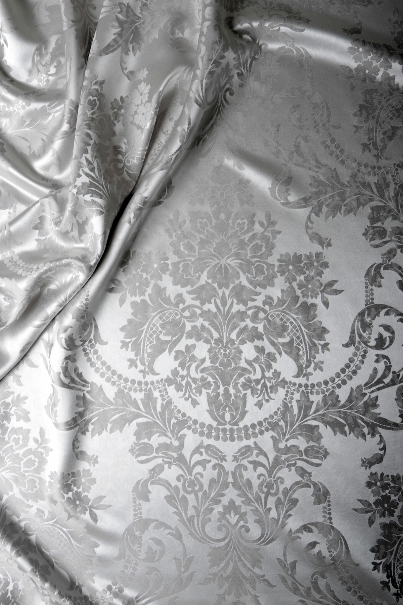 Seidenweber J21 Portofino Seidenweber Seidenbettwäsche in grey im feinen Muster im Daunenspiel online-shop