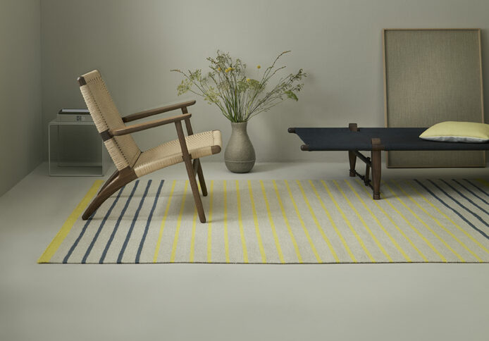 Fablua Living Naturteppich POPPY aus Wolle, flachgewebt, handwoven im Daunenspiel Onleinshop