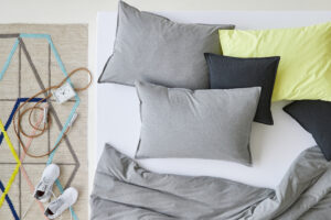 Decode by Luiz Bettwäsche im Design TWELVE aus Jersey Material im Daunenspiel Onlineshop erhältlich