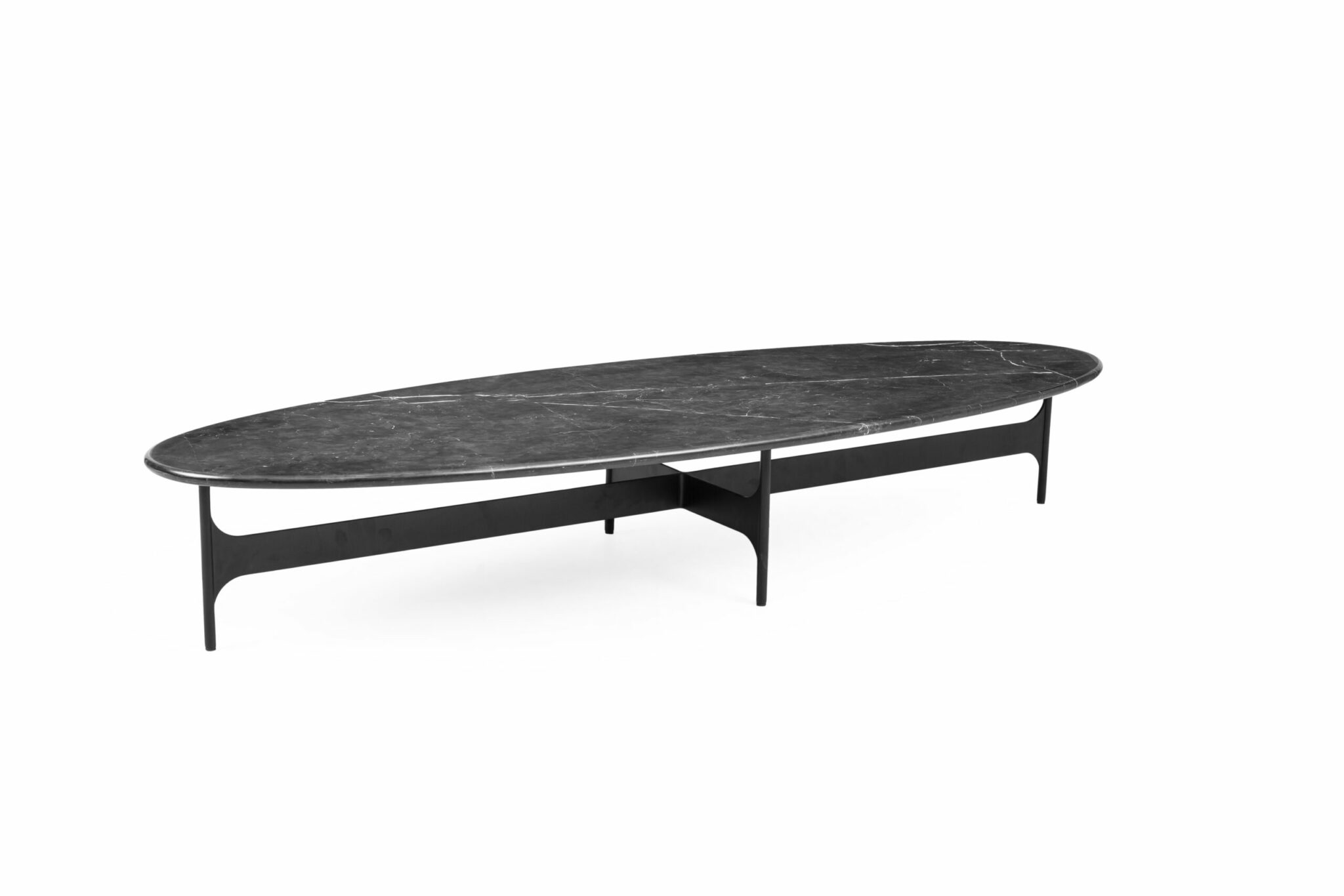 Floema Oval Table_Black marble top_v2