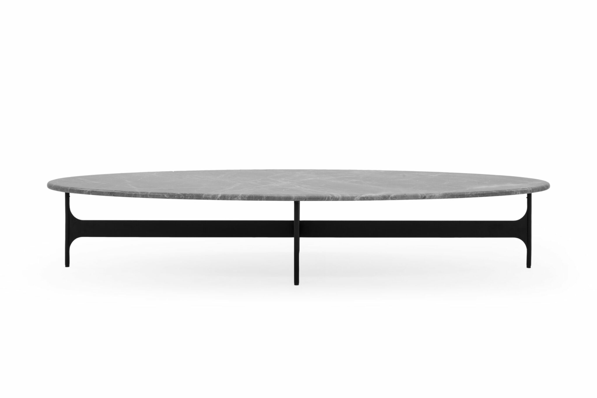 Floema Oval Table_Grey marble top_v3