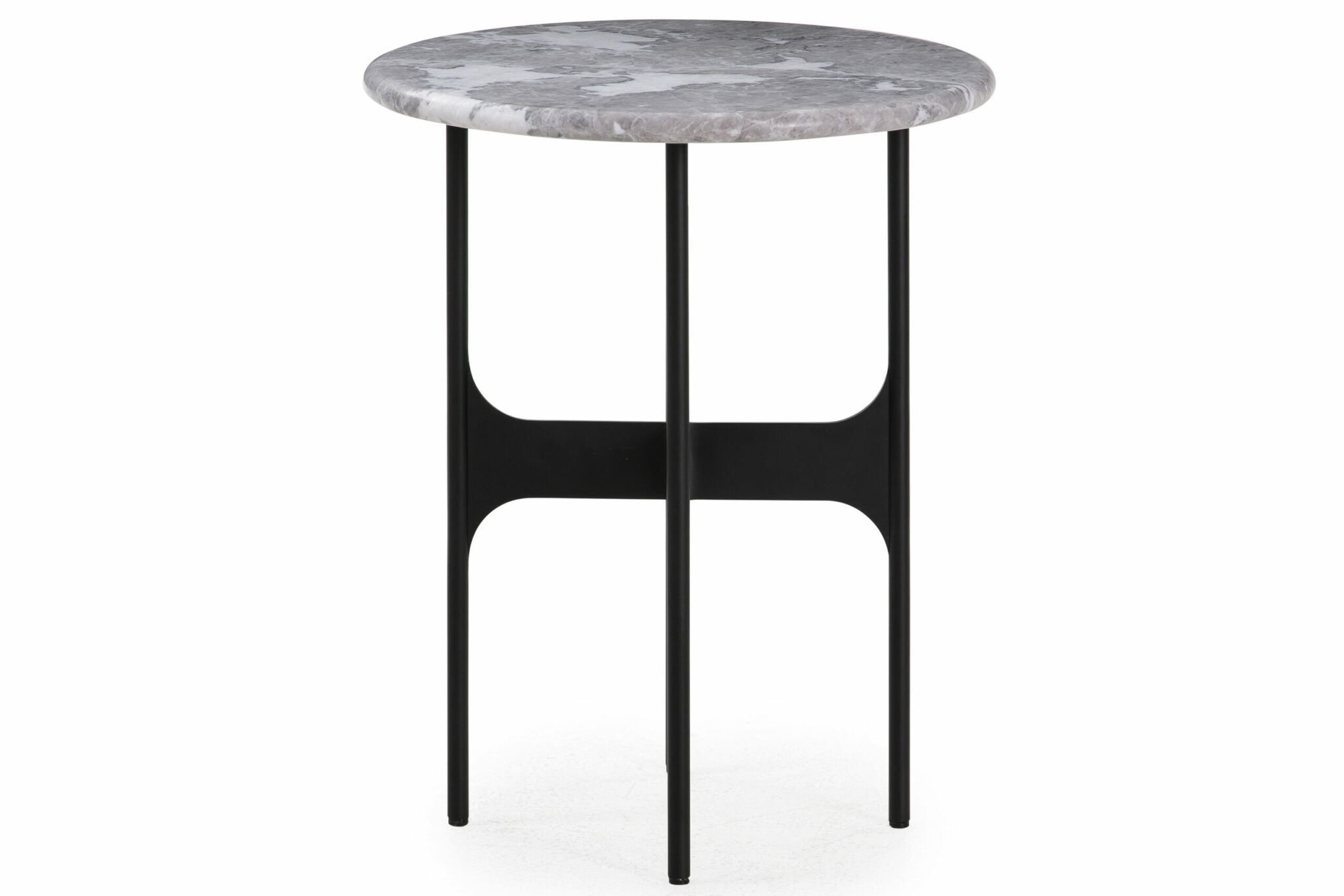 Floema Small Table Ø40_Grey marble top_v1