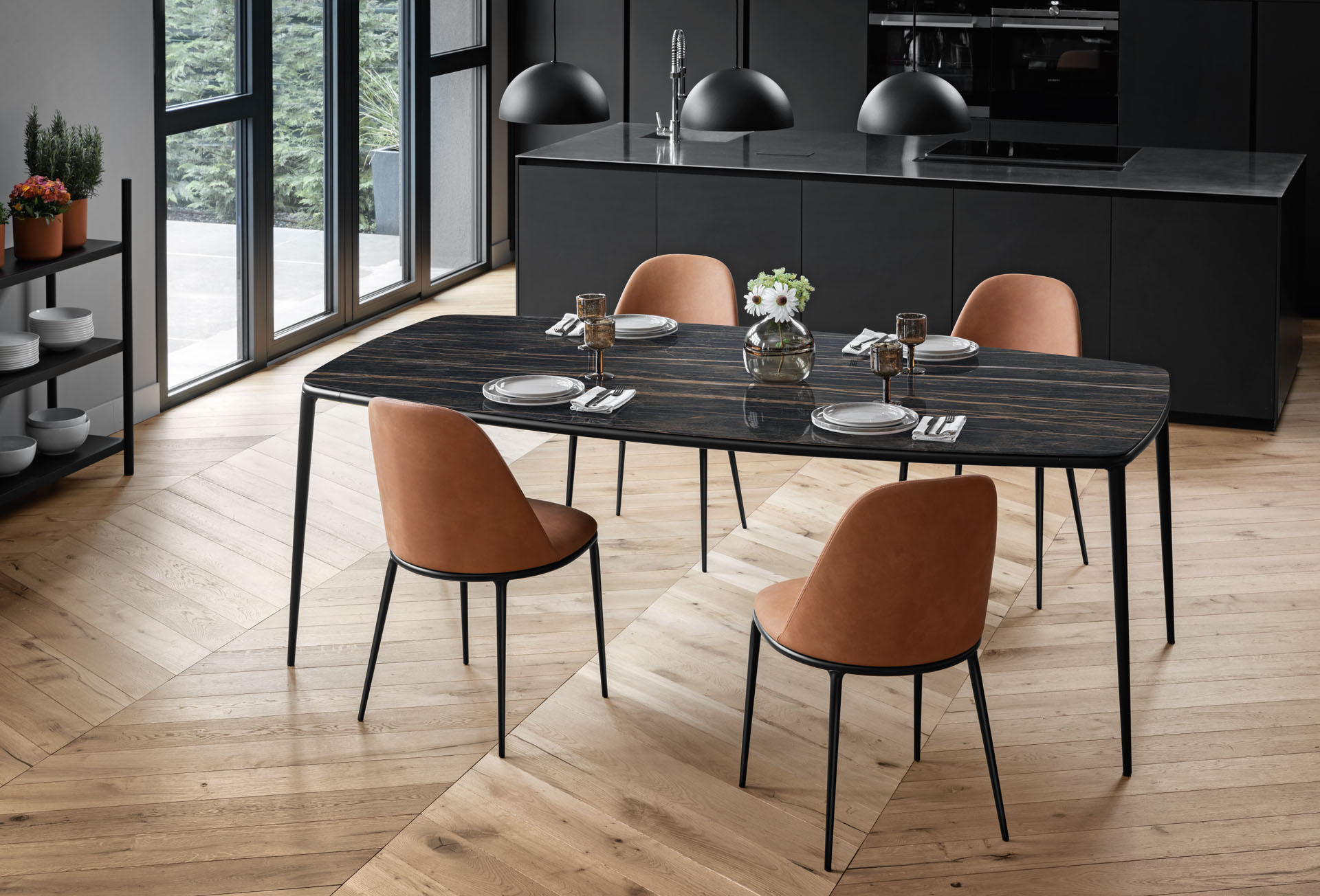 Tisch Lea MIDJ Tisch Lea von MIDJ im Online-Shop bestellen