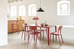 Midj Arbeitstisch Nene mit Melamin Platte bei Daunenspiel