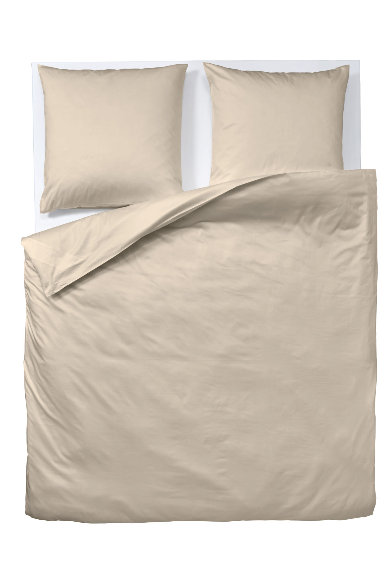 Luiz_Garnitur_zero_20_sand Decode by Luiz Bettwäsche aus Satin in diversen Faben online bei Daunenspiel