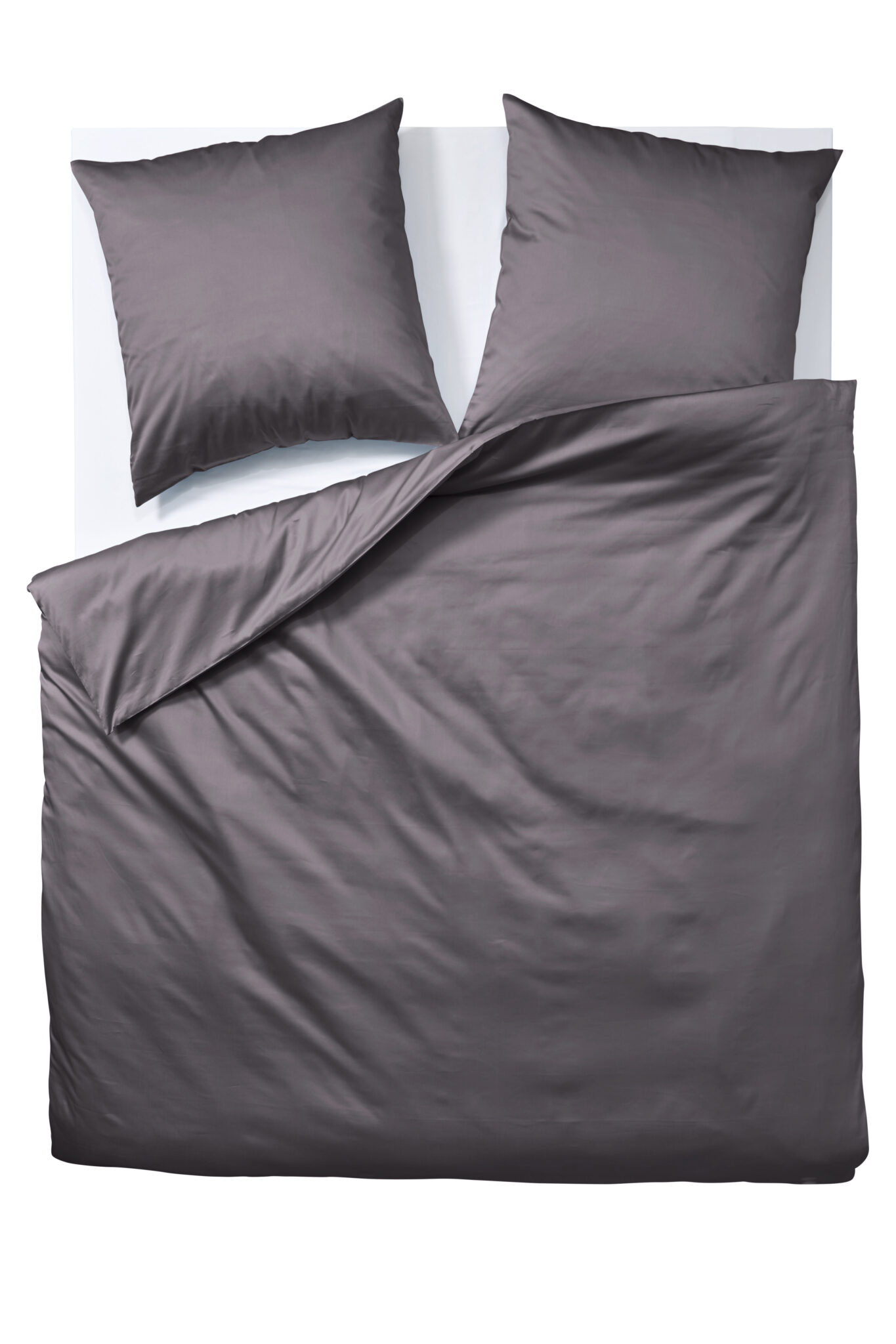 Luiz_Garnitur_zero_63_greige Decode by Luiz Bettwäsche aus Satin in diversen Faben online bei Daunenspiel