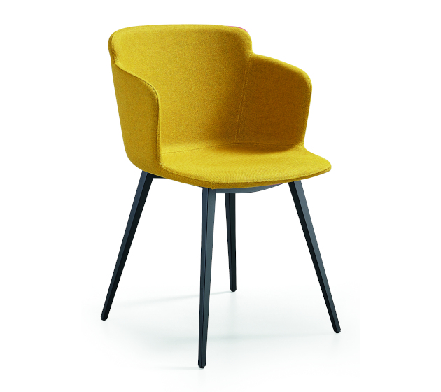 Midj calla-p-m-q-ts Midj Stuhl Calla mit Holzgestell im Daunenspiel Onlineshop