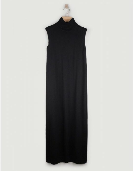 balmuir_ebba_long_dress_black_1_ Balmuir KLeid EBBA bei Daunenspiel im Online-Shop