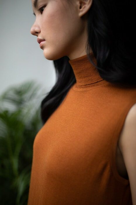 balmuir_ebba_long_dress_ginger_5 Balmuir KLeid EBBA bei Daunenspiel im Online-Shop