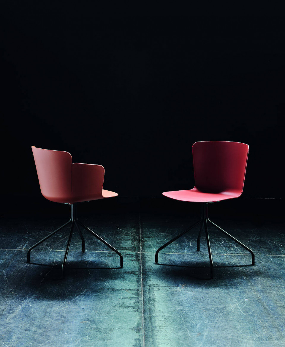 midj-calla-p-x-m-pp-4 Midj Stuhl Calla in Hartschale in diversen Farben