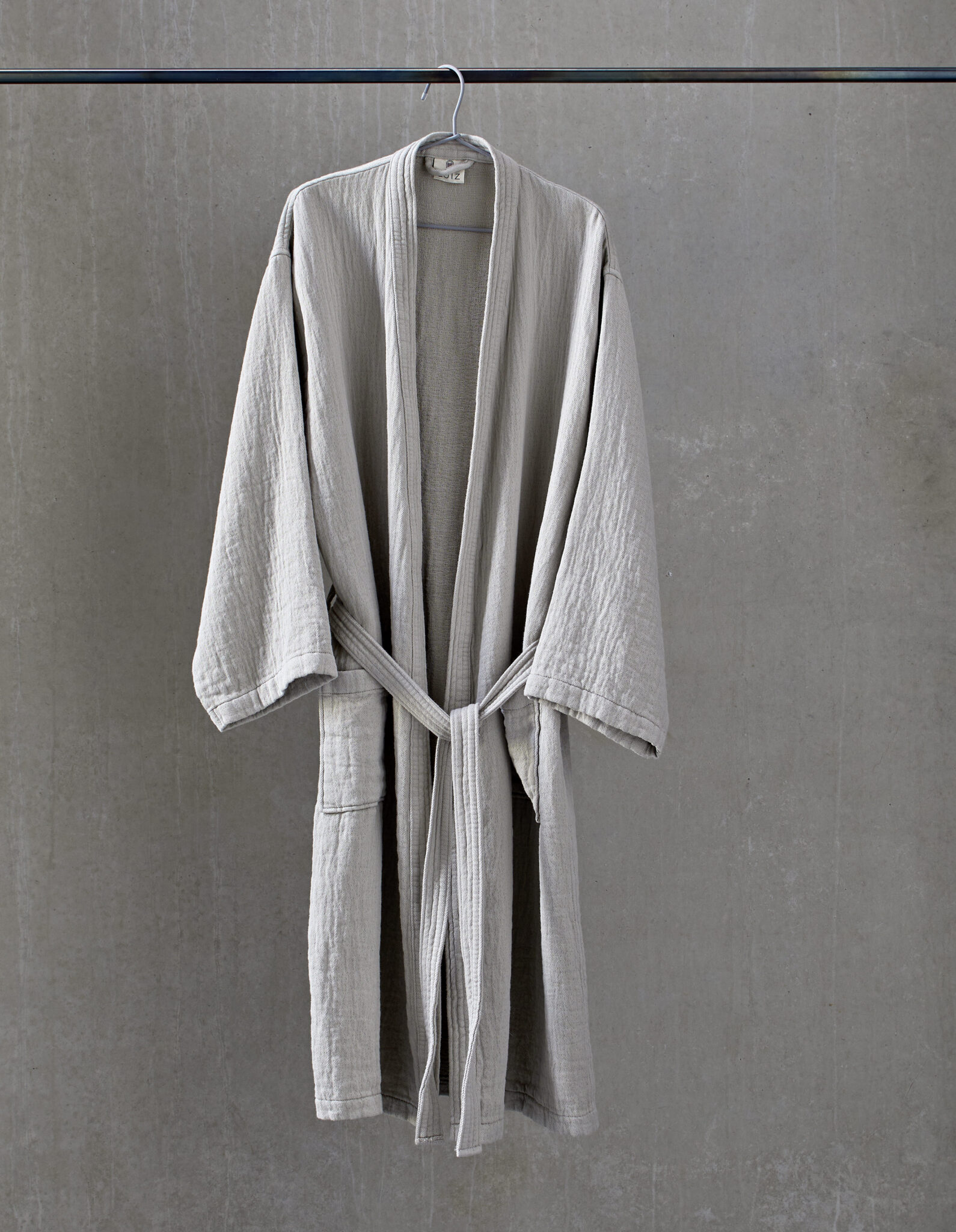 luiz_leisure_pebble Bademantel Leisure von luiz im online shop von Daunenspiel