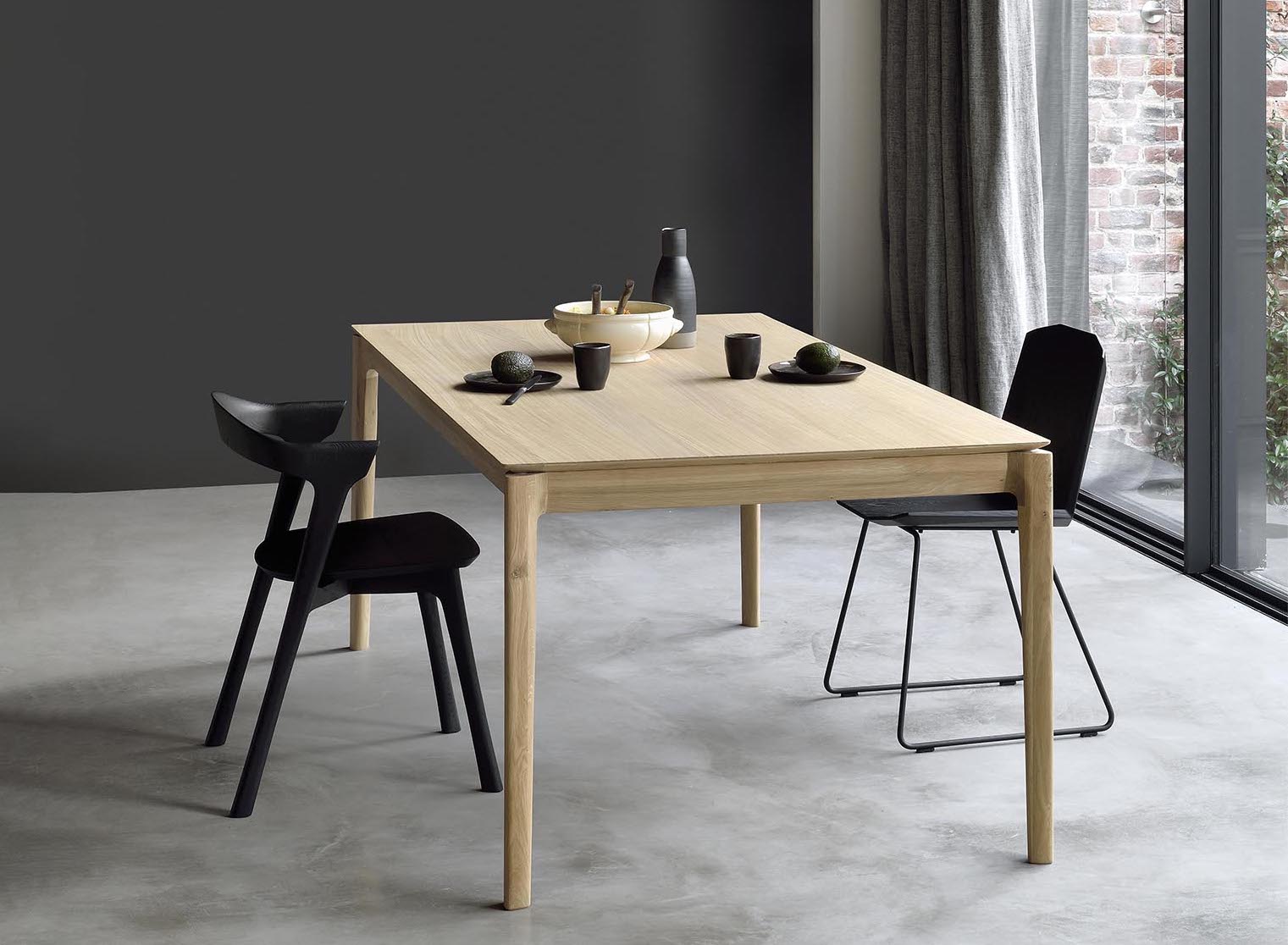 Bok Ethnicraft ausziehtisch Eiche Image Ethnicraft Esstisch BOK mit Ausziehfunktion im Daunenspiel ONlineshop