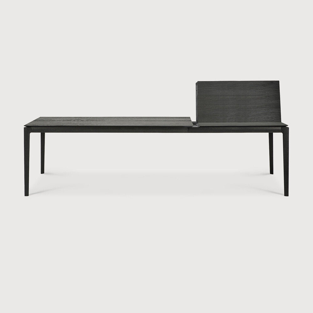 Ethnicraft_Bok_Ausziehtisch_detail 5 Ethnicraft Esstisch BOK mit Ausziehfunktion aus lackiertem Eichenholz im Daunenspiel Onlineshop