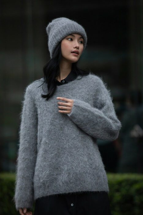 balmuir_bmuir_madison_knit_mia_beanie_midgrey Balmuir Madison Strickpullover im Onlineshop von Daunenspiel