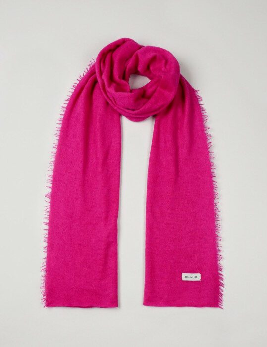 balmuir_helsinki_scarf_imperial_pink_lores Balmuir Schal Helsiniki bei Daunenspiel im Online-Shop