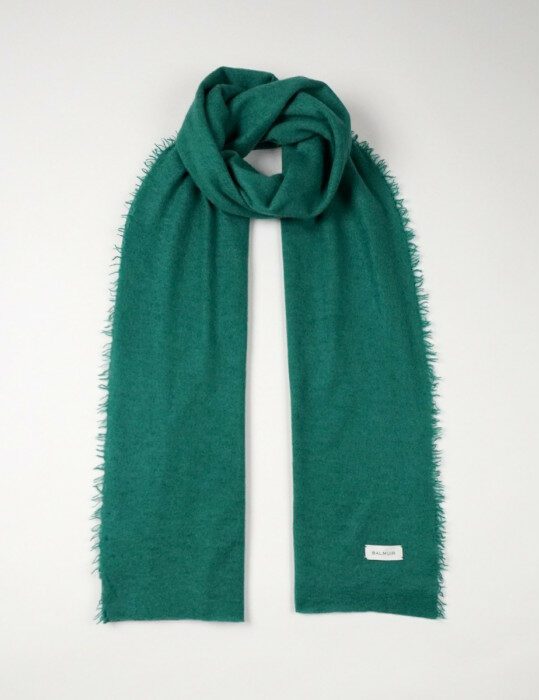 balmuir_helsinki_scarf_malachite_lores Balmuir Schal Helsiniki bei Daunenspiel im Online-Shop