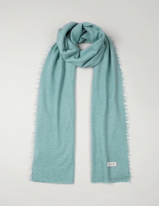 balmuir_helsinki_scarf_sage_lores Balmuir Schal Helsiniki bei Daunenspiel im Online-Shop