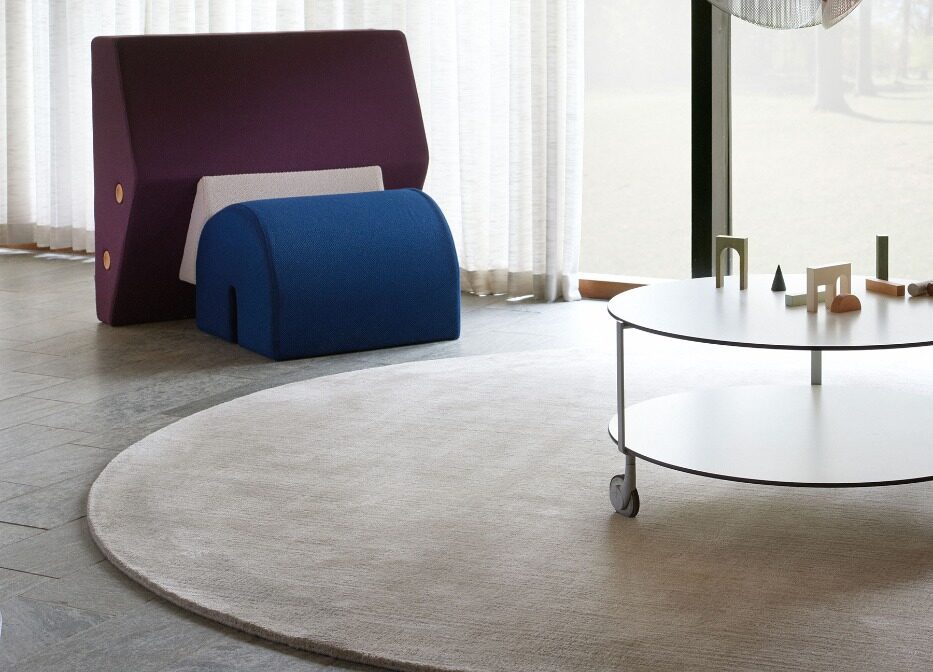 Fabula Living Valhal Teppich aus Wolle und Viskose in diversen Größen und Farben bei Daunenspiel online erhältlich